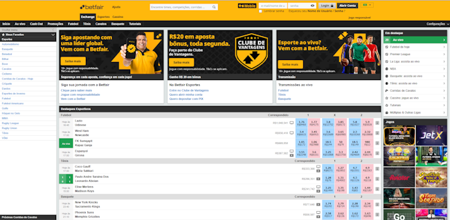 Jogo de aposta bets