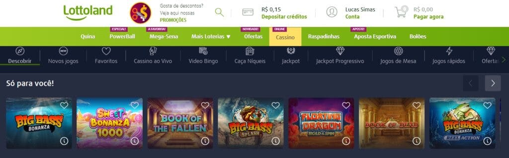 Big win bônus